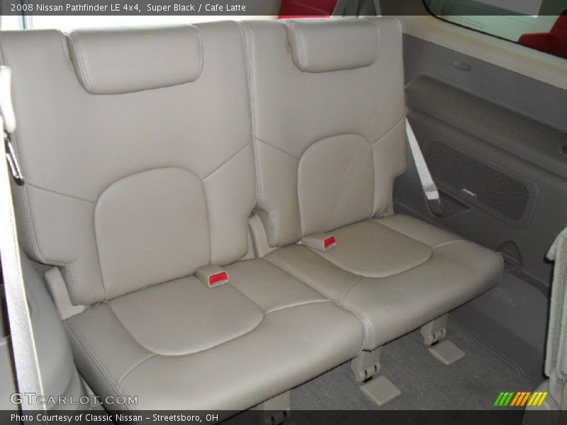 Super Black / Cafe Latte 2008 Nissan Pathfinder LE 4x4