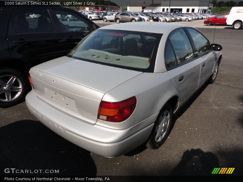 Light Silver / Gray 2000 Saturn S Series SL1 Sedan