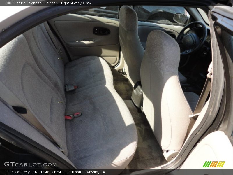 Light Silver / Gray 2000 Saturn S Series SL1 Sedan