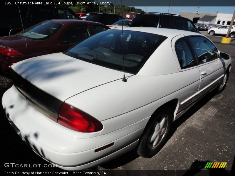 Bright White / Ebony 1995 Chevrolet Monte Carlo Z34 Coupe