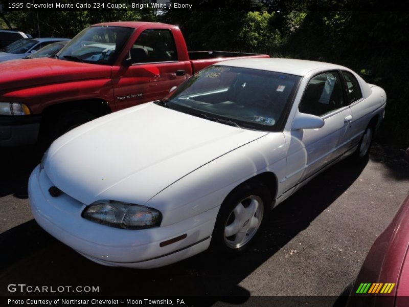 Front 3/4 View of 1995 Monte Carlo Z34 Coupe