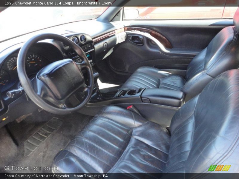  1995 Monte Carlo Z34 Coupe Ebony Interior