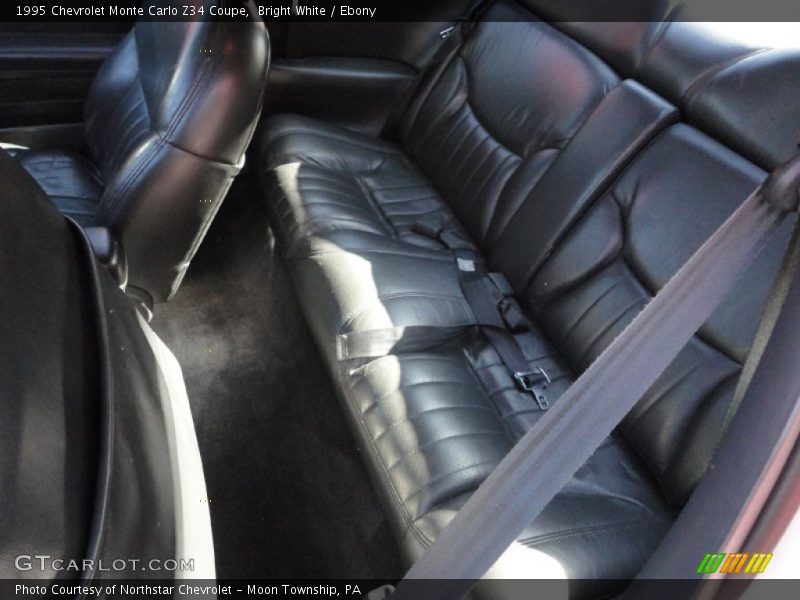  1995 Monte Carlo Z34 Coupe Ebony Interior