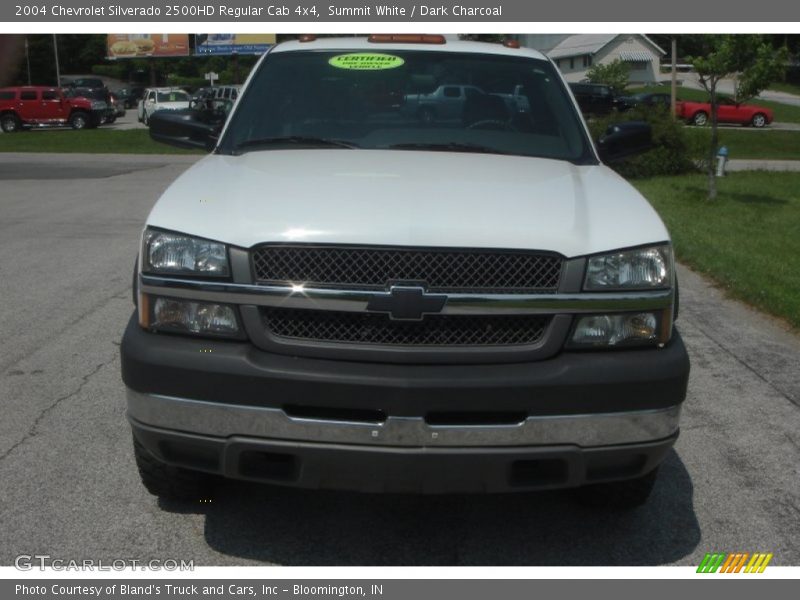 Summit White / Dark Charcoal 2004 Chevrolet Silverado 2500HD Regular Cab 4x4