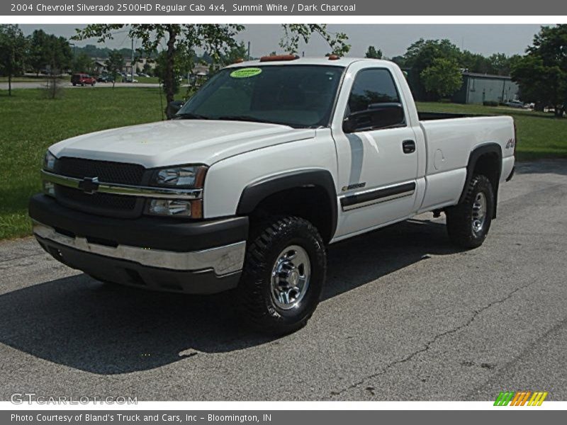 Summit White / Dark Charcoal 2004 Chevrolet Silverado 2500HD Regular Cab 4x4