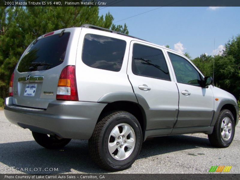 Platinum Metallic / Gray 2001 Mazda Tribute ES V6 4WD