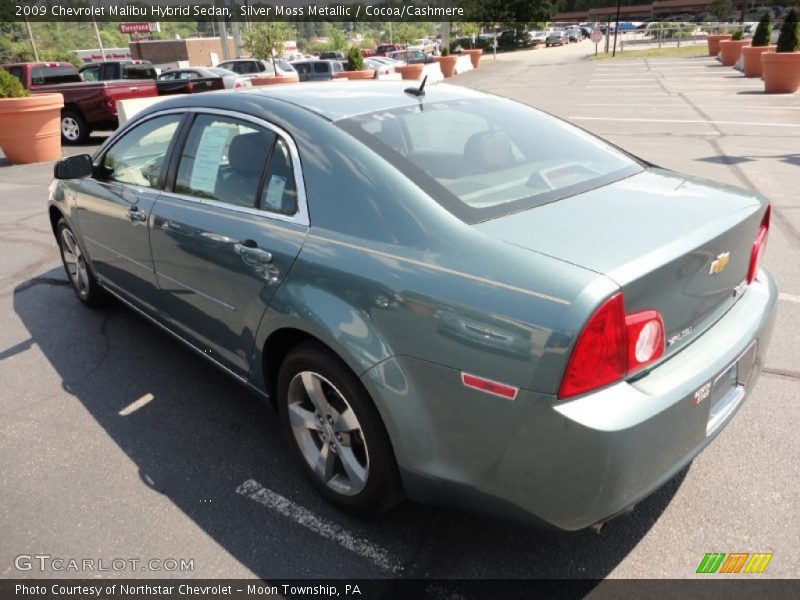  2009 Malibu Hybrid Sedan Silver Moss Metallic