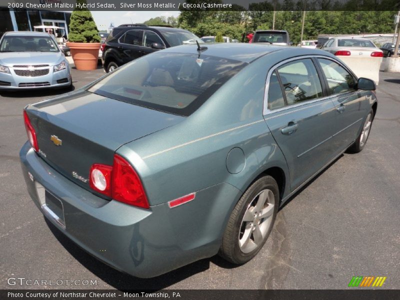 2009 Malibu Hybrid Sedan Silver Moss Metallic