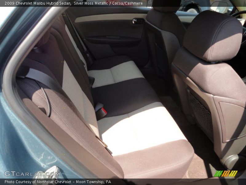  2009 Malibu Hybrid Sedan Cocoa/Cashmere Interior