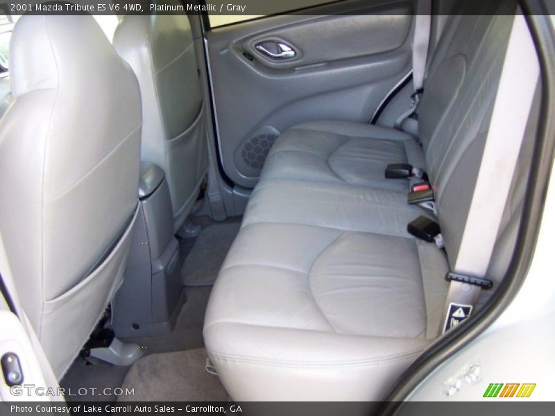 Platinum Metallic / Gray 2001 Mazda Tribute ES V6 4WD