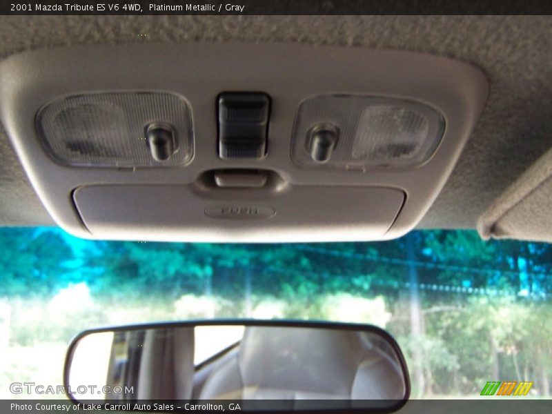 Platinum Metallic / Gray 2001 Mazda Tribute ES V6 4WD