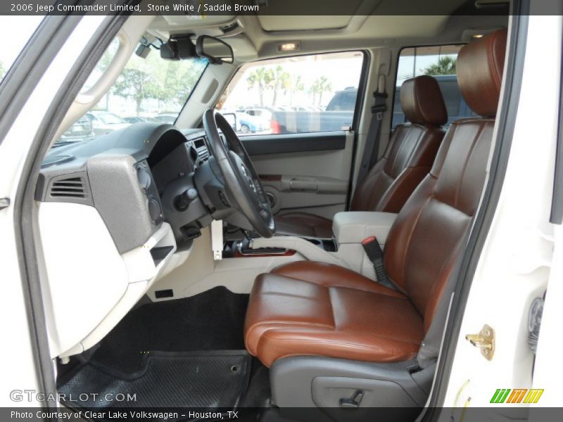  2006 Commander Limited Saddle Brown Interior