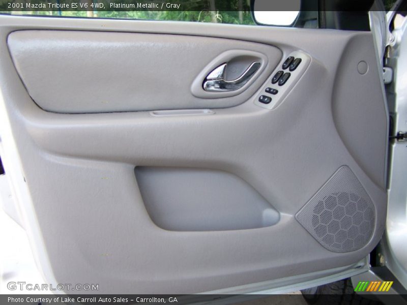 Platinum Metallic / Gray 2001 Mazda Tribute ES V6 4WD
