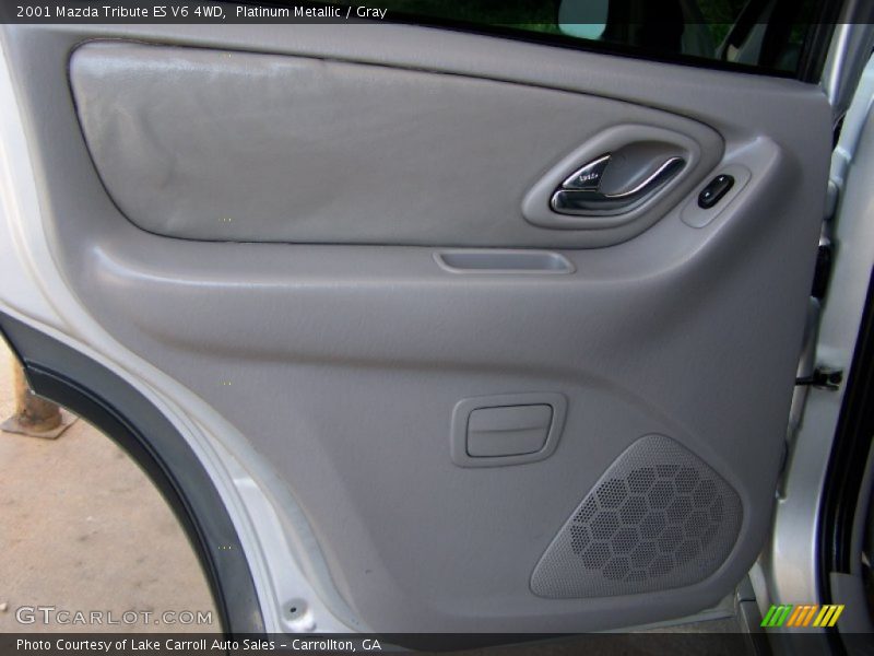 Platinum Metallic / Gray 2001 Mazda Tribute ES V6 4WD