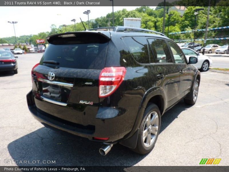 Black / Dark Charcoal 2011 Toyota RAV4 V6 Sport 4WD