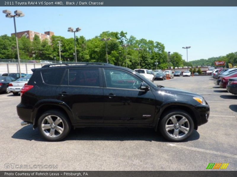Black / Dark Charcoal 2011 Toyota RAV4 V6 Sport 4WD