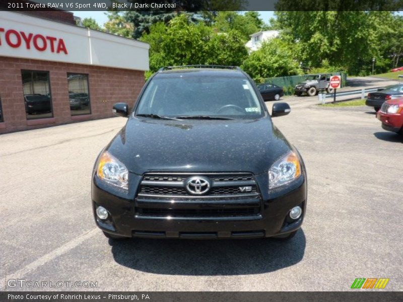 Black / Dark Charcoal 2011 Toyota RAV4 V6 Sport 4WD