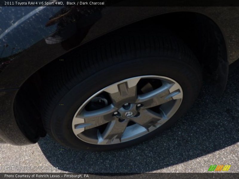 Black / Dark Charcoal 2011 Toyota RAV4 V6 Sport 4WD