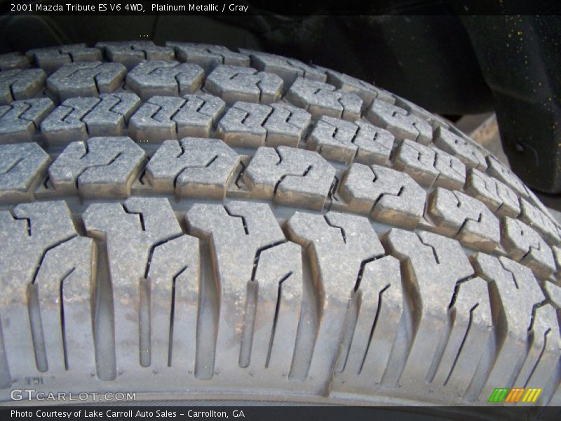 Platinum Metallic / Gray 2001 Mazda Tribute ES V6 4WD