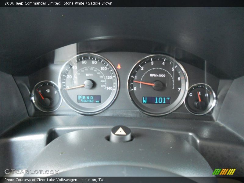  2006 Commander Limited Limited Gauges