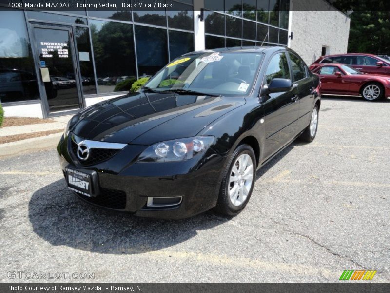 Black Mica / Black 2008 Mazda MAZDA3 i Touring Sedan