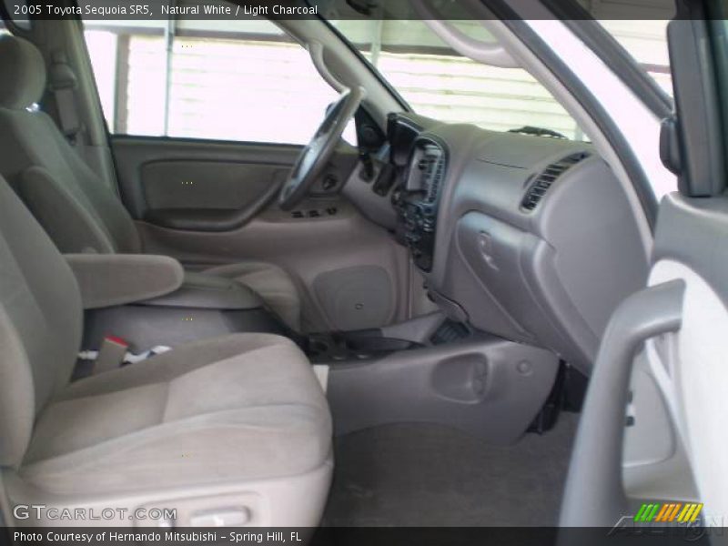 Natural White / Light Charcoal 2005 Toyota Sequoia SR5
