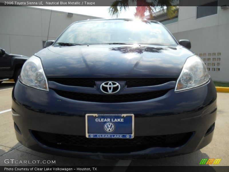 Nautical Blue Metallic / Taupe 2006 Toyota Sienna LE