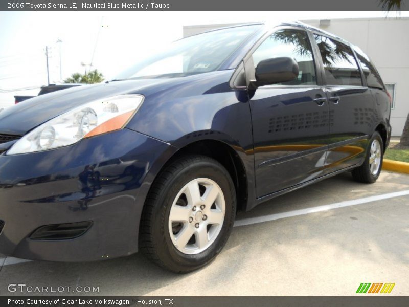 Nautical Blue Metallic / Taupe 2006 Toyota Sienna LE