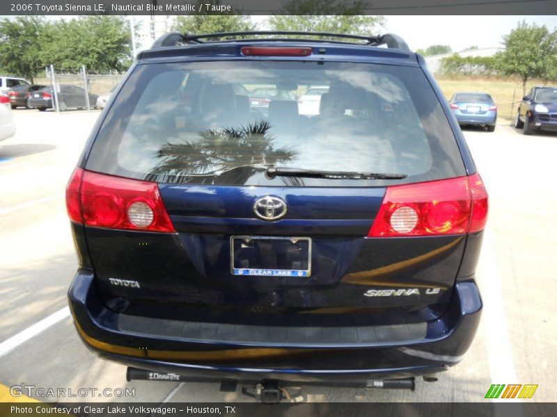 Nautical Blue Metallic / Taupe 2006 Toyota Sienna LE