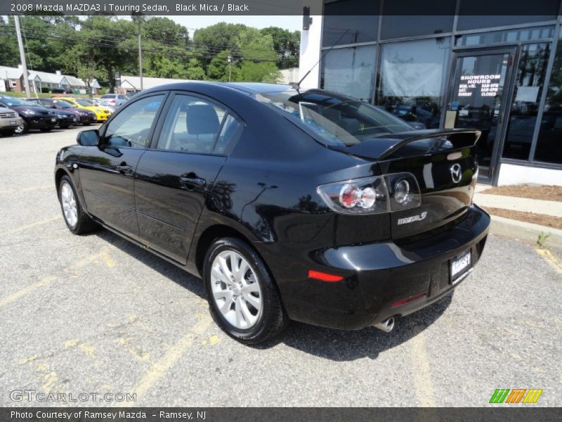 Black Mica / Black 2008 Mazda MAZDA3 i Touring Sedan
