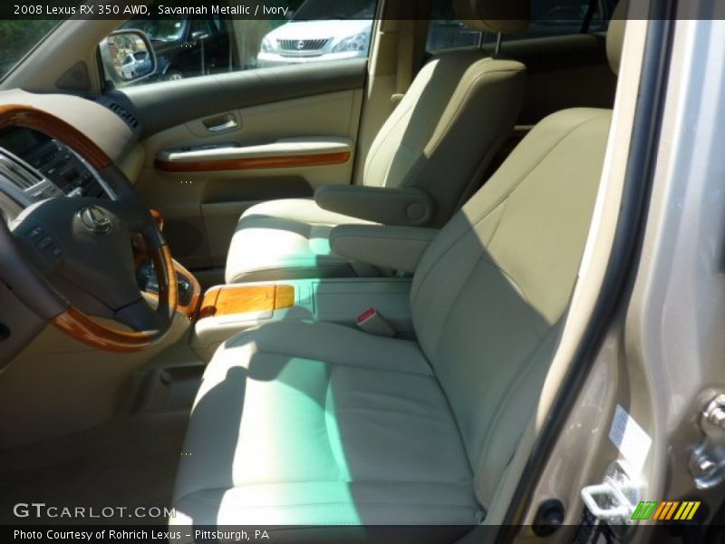 Savannah Metallic / Ivory 2008 Lexus RX 350 AWD