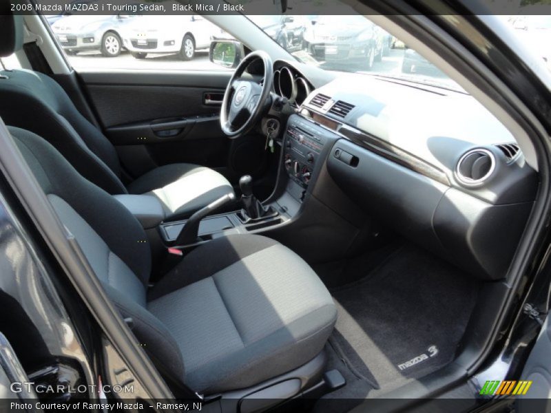Black Mica / Black 2008 Mazda MAZDA3 i Touring Sedan