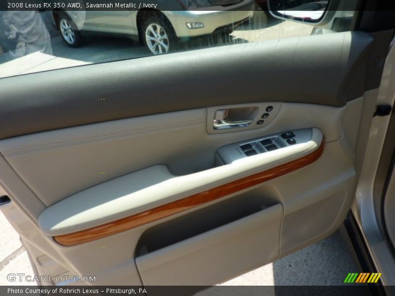 Savannah Metallic / Ivory 2008 Lexus RX 350 AWD