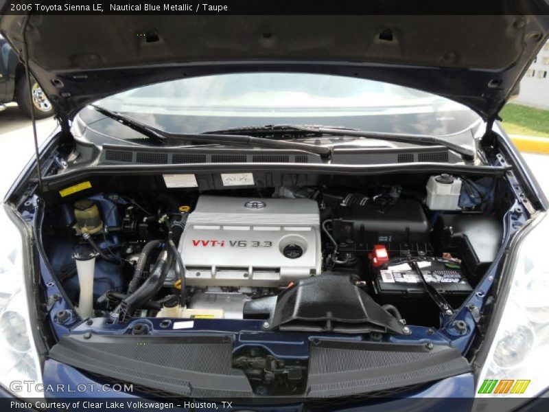 Nautical Blue Metallic / Taupe 2006 Toyota Sienna LE