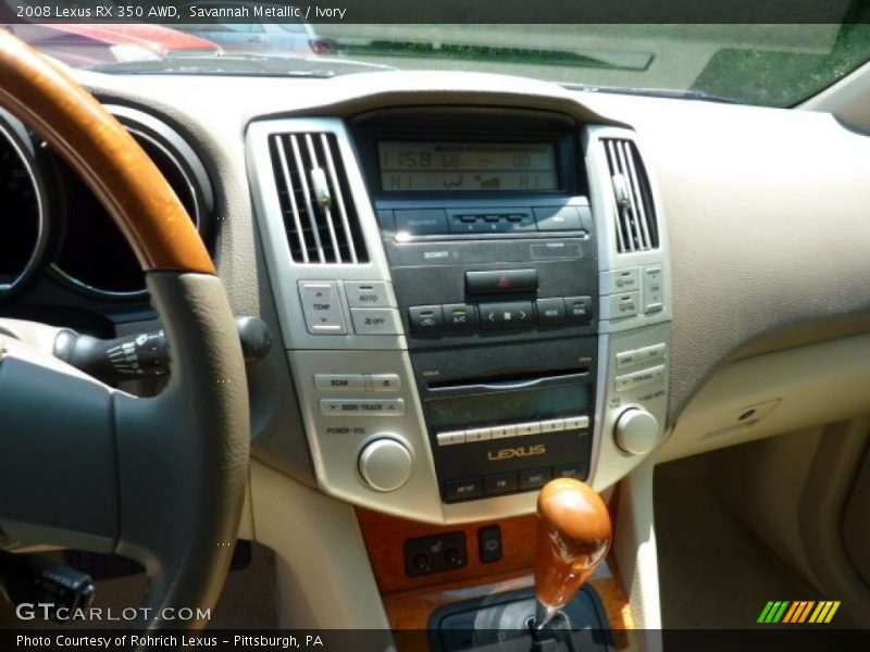 Savannah Metallic / Ivory 2008 Lexus RX 350 AWD