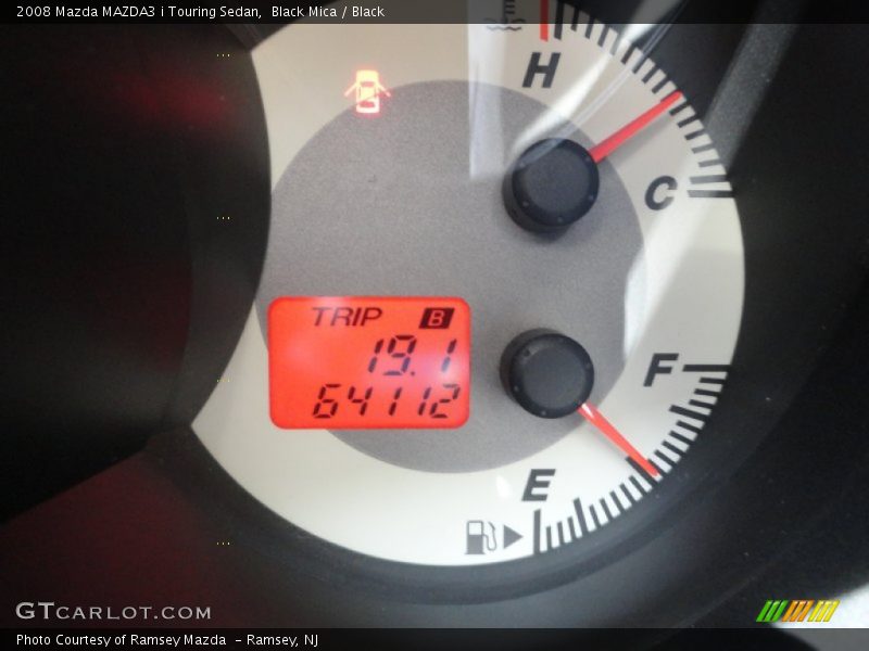 Black Mica / Black 2008 Mazda MAZDA3 i Touring Sedan