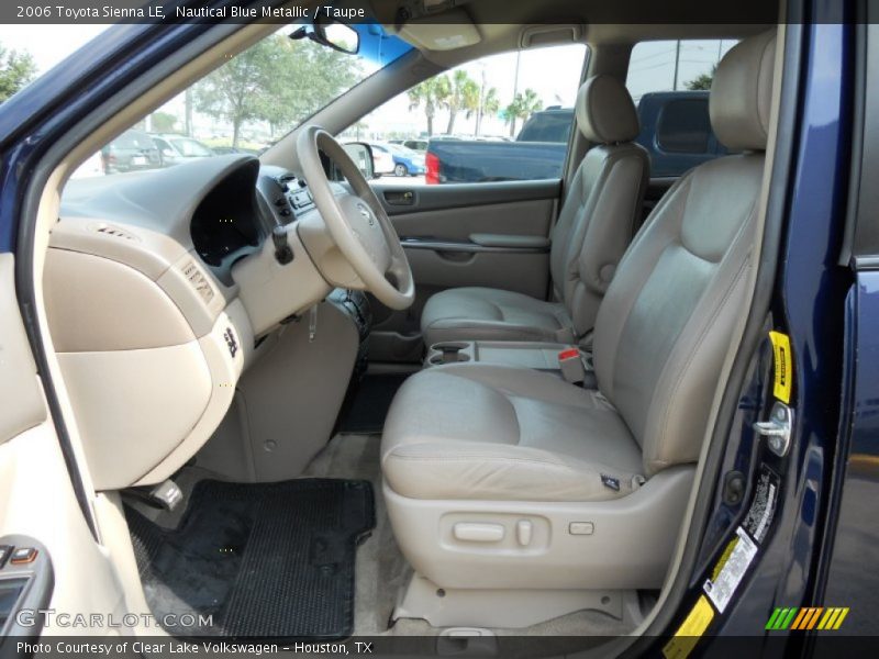 Nautical Blue Metallic / Taupe 2006 Toyota Sienna LE