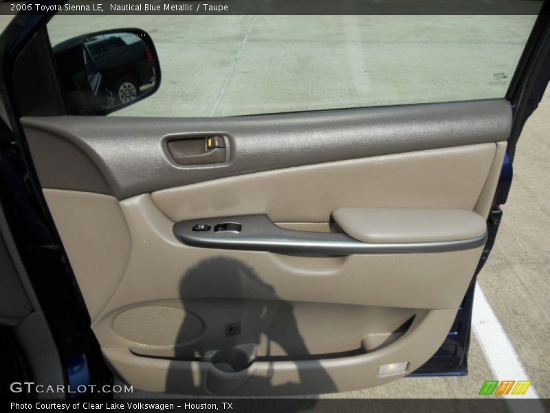 Nautical Blue Metallic / Taupe 2006 Toyota Sienna LE