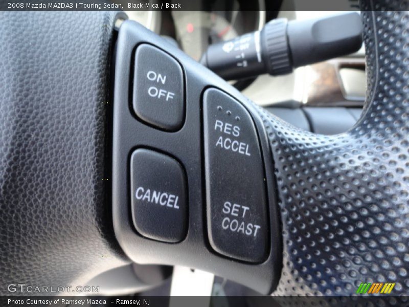 Black Mica / Black 2008 Mazda MAZDA3 i Touring Sedan