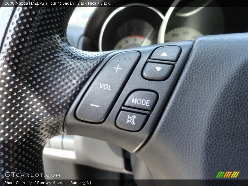Black Mica / Black 2008 Mazda MAZDA3 i Touring Sedan