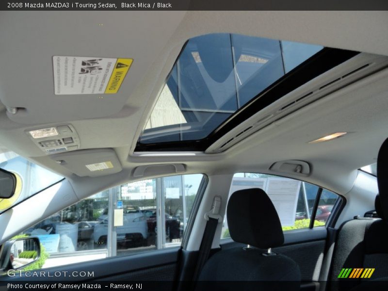 Black Mica / Black 2008 Mazda MAZDA3 i Touring Sedan