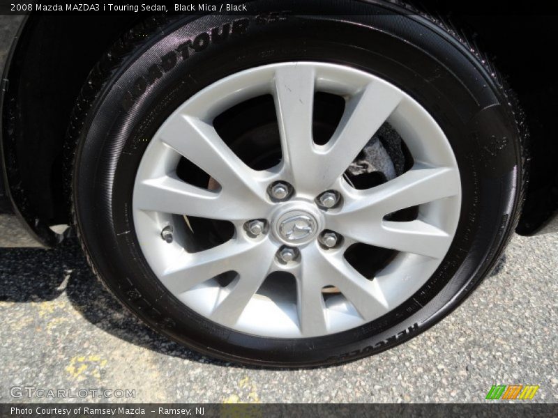 Black Mica / Black 2008 Mazda MAZDA3 i Touring Sedan