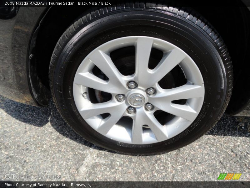 Black Mica / Black 2008 Mazda MAZDA3 i Touring Sedan