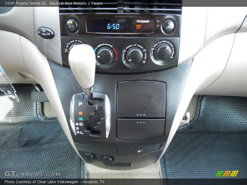 Nautical Blue Metallic / Taupe 2006 Toyota Sienna LE