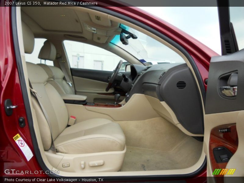 Matador Red Mica / Cashmere 2007 Lexus GS 350