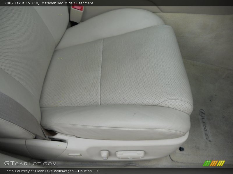 Matador Red Mica / Cashmere 2007 Lexus GS 350