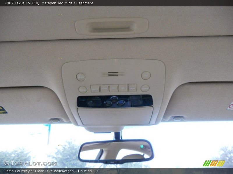 Matador Red Mica / Cashmere 2007 Lexus GS 350