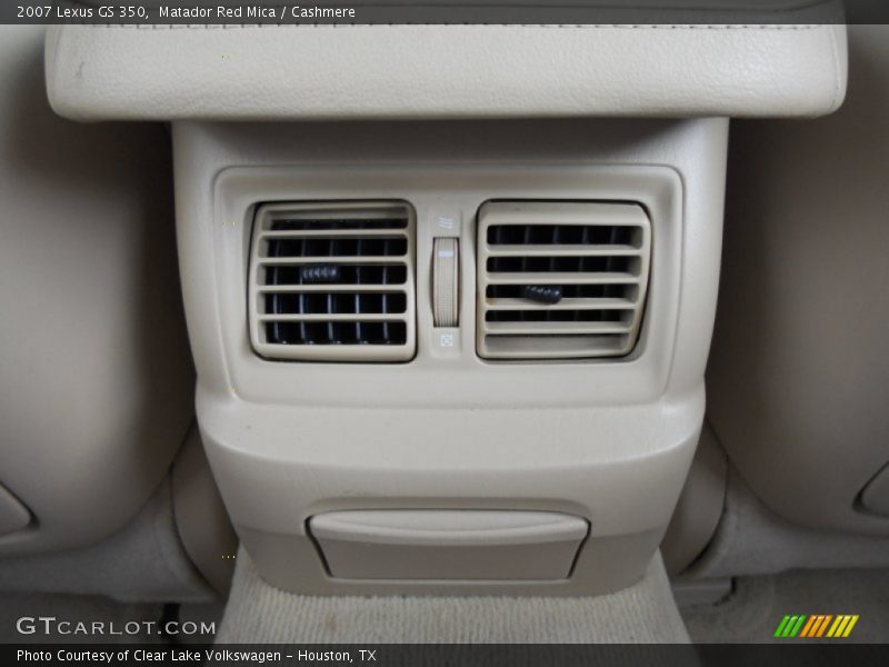 Matador Red Mica / Cashmere 2007 Lexus GS 350