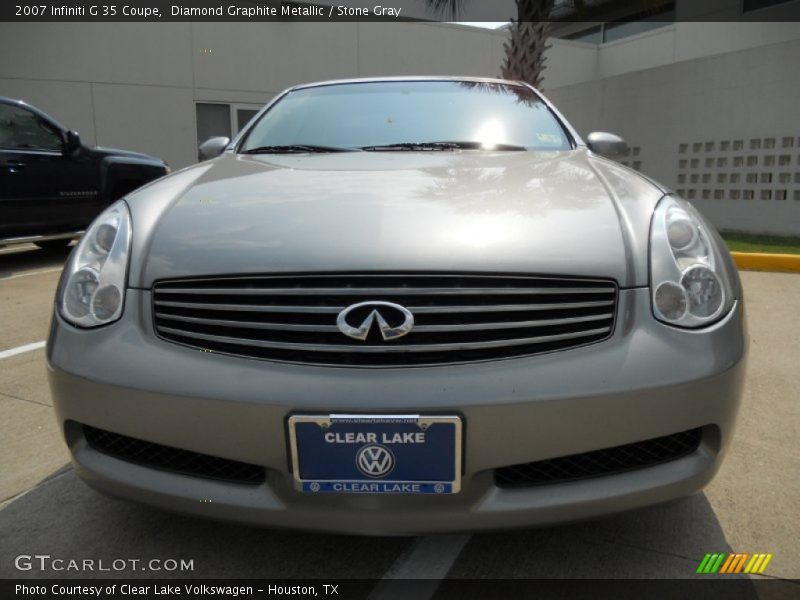 Diamond Graphite Metallic / Stone Gray 2007 Infiniti G 35 Coupe