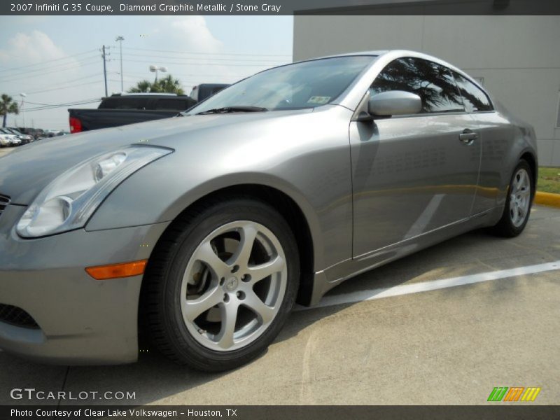 Diamond Graphite Metallic / Stone Gray 2007 Infiniti G 35 Coupe